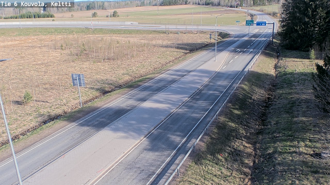 Kelikamerat Kuva Tie 6 Kouvola, Keltti, Kouvola, Kymenlaakso