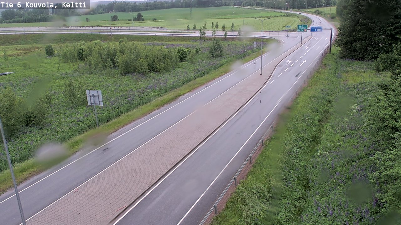 Kelikamerat Kuva Tie 6 Kouvola, Keltti, Kouvola, Kymenlaakso