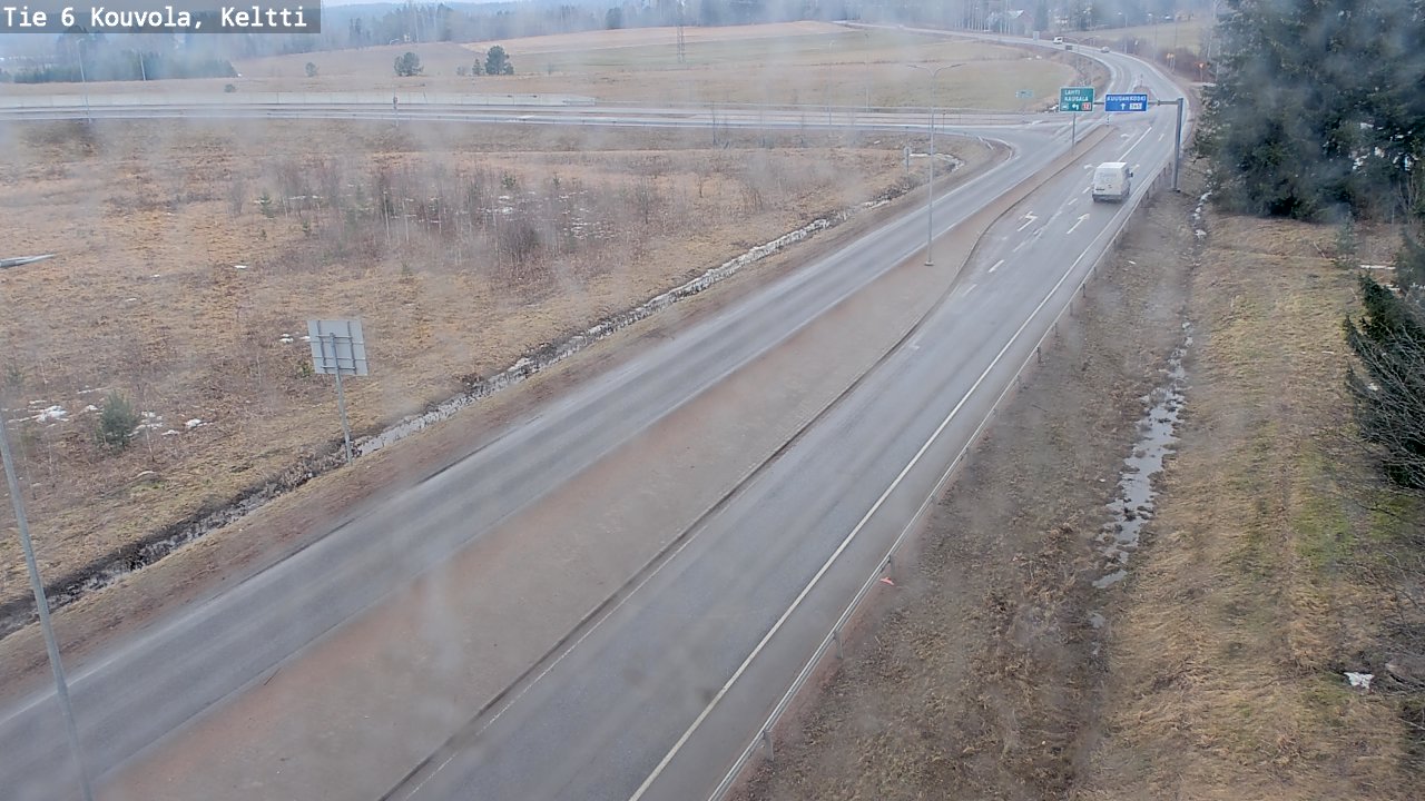 Weather Camera Image Road 6 Kouvola, Keltti, Kouvola, Kymenlaakso
