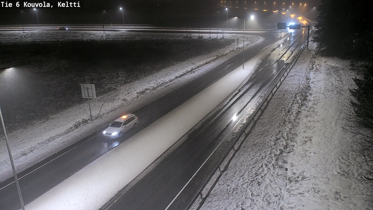 Weather Camera Image Väg 6 Kouvola,  Keltti, Kouvola, Kymenlaakso
