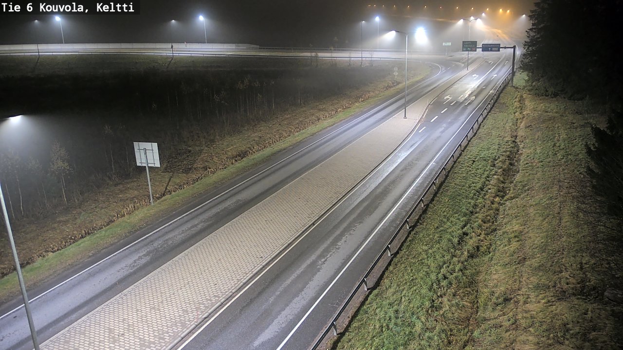 Kelikamerat Kuva Tie 6 Kouvola, Keltti, Kouvola, Kymenlaakso