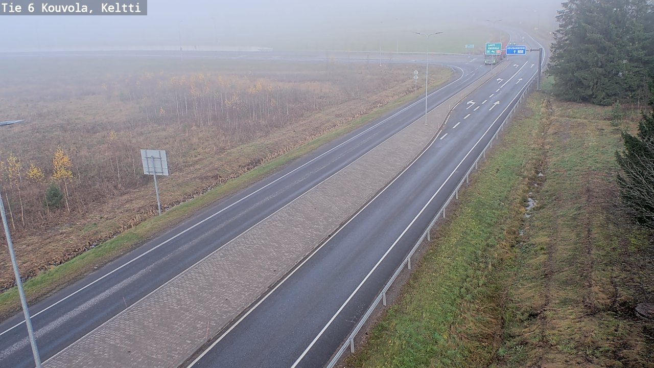 Kelikamerat Kuva Tie 6 Kouvola, Keltti, Kouvola, Kymenlaakso