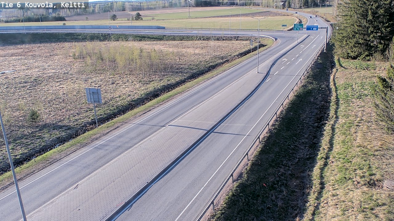 Kelikamerat Kuva Tie 6 Kouvola, Keltti, Kouvola, Kymenlaakso