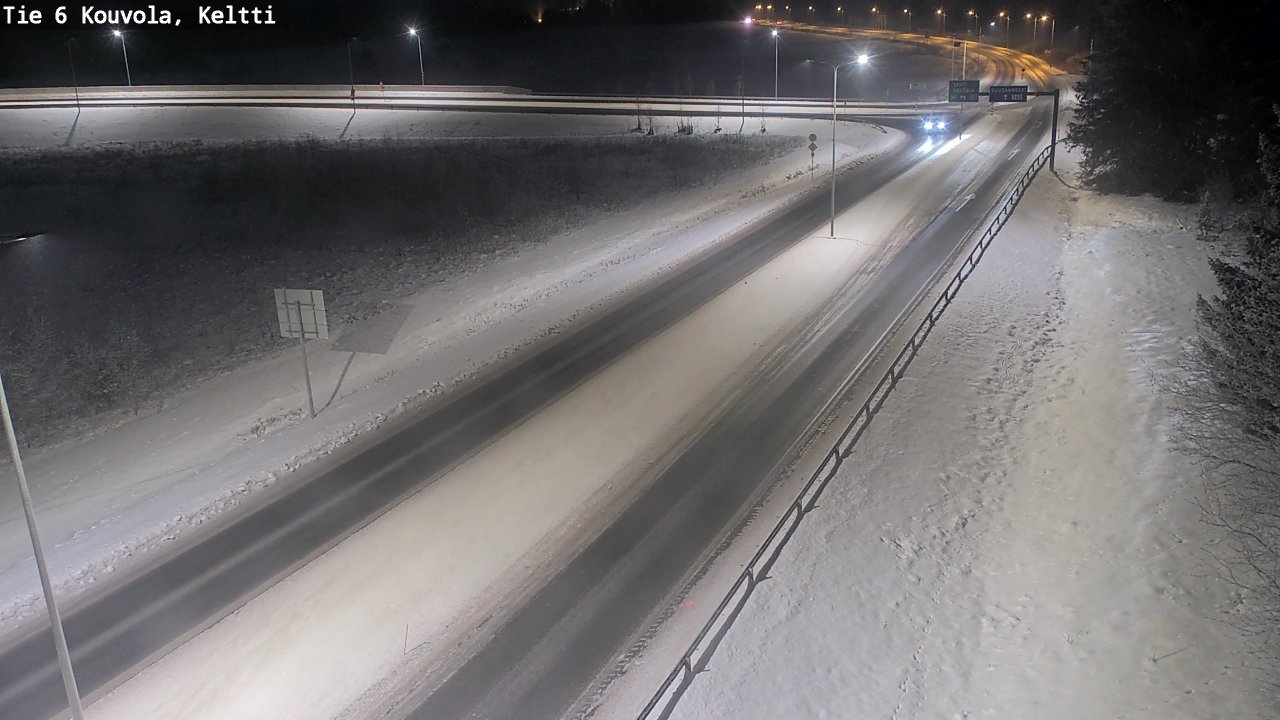 Weather Camera Image Road 6 Kouvola, Keltti, Kouvola, Kymenlaakso