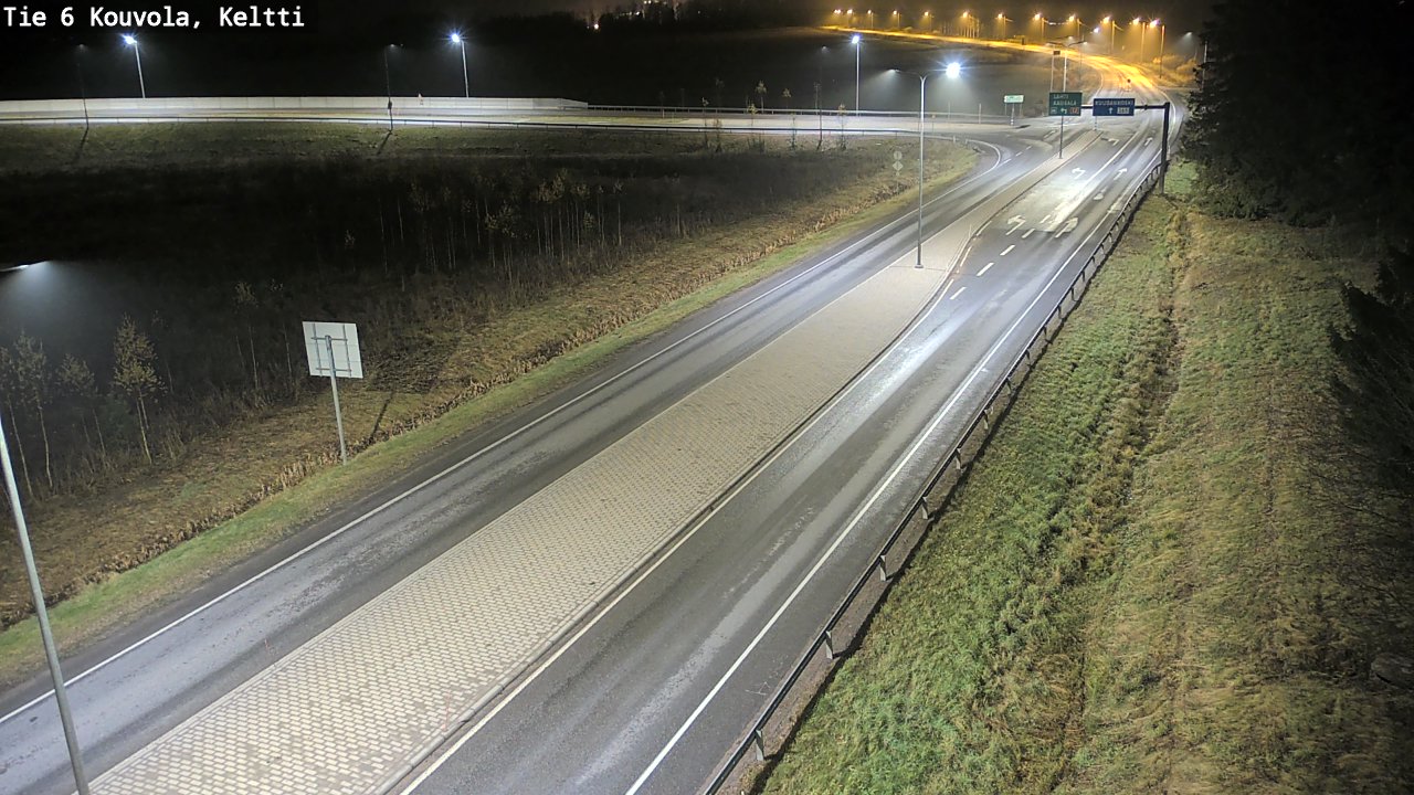 Kelikamerat Kuva Tie 6 Kouvola, Keltti, Kouvola, Kymenlaakso