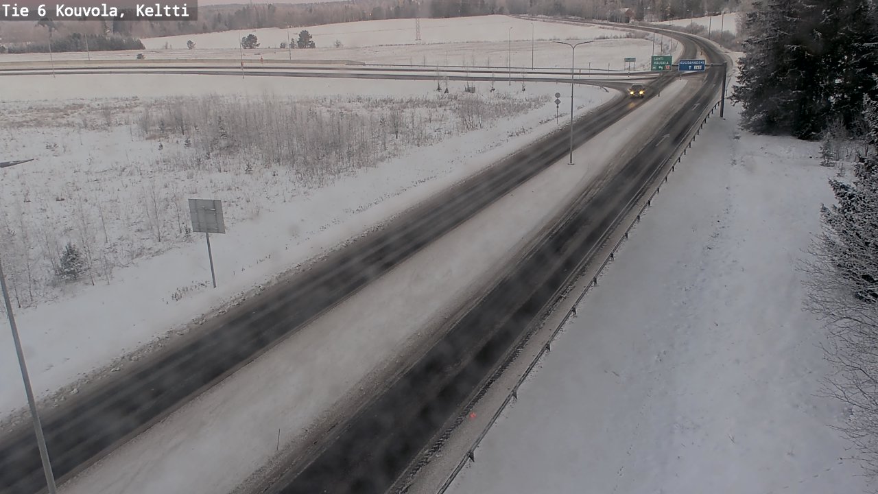 Kelikamerat Kuva Tie 6 Kouvola, Keltti, Kouvola, Kymenlaakso