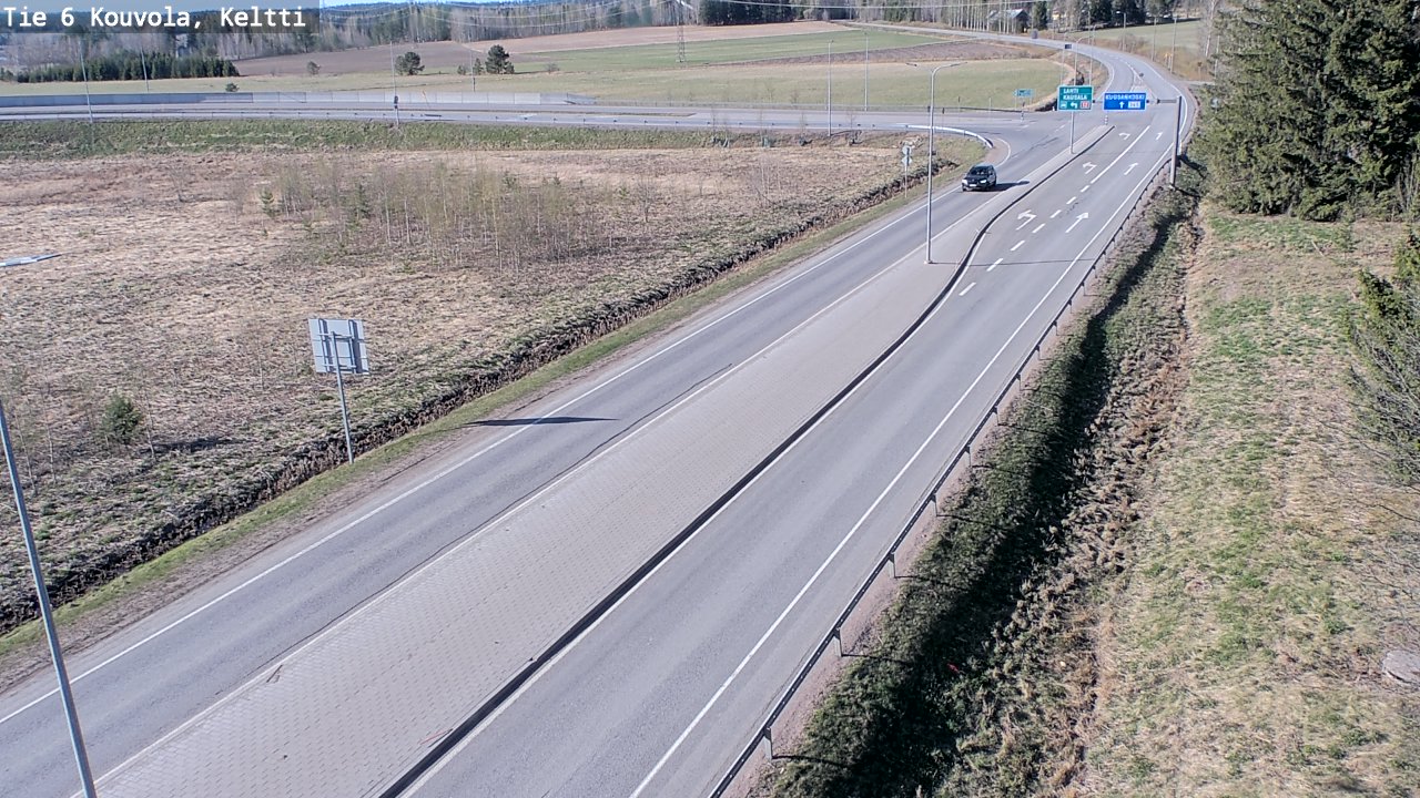 Kelikamerat Kuva Tie 6 Kouvola, Keltti, Kouvola, Kymenlaakso