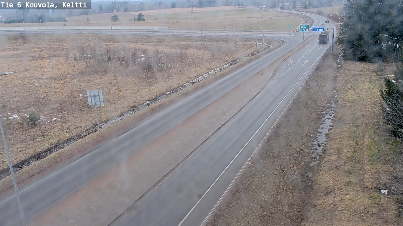 Weather Camera Image Road 6 Kouvola, Keltti, Kouvola, Kymenlaakso