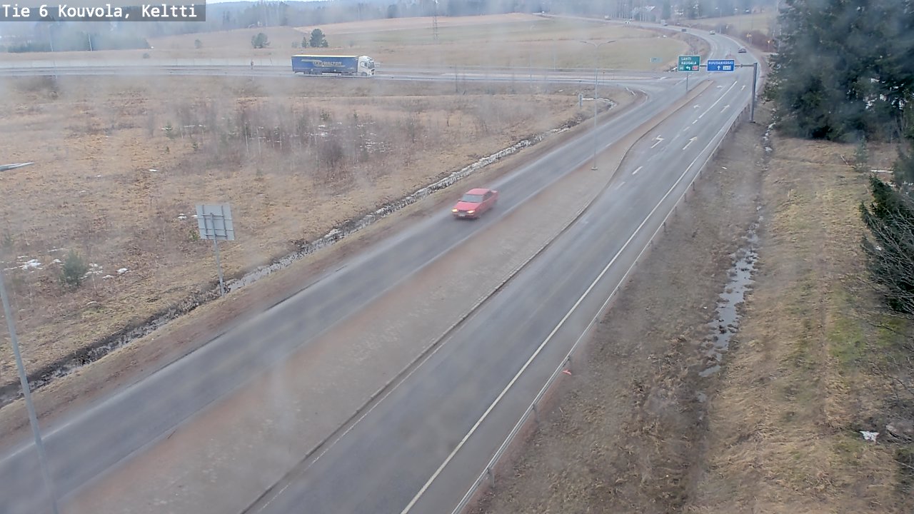 Weather Camera Image Road 6 Kouvola, Keltti, Kouvola, Kymenlaakso