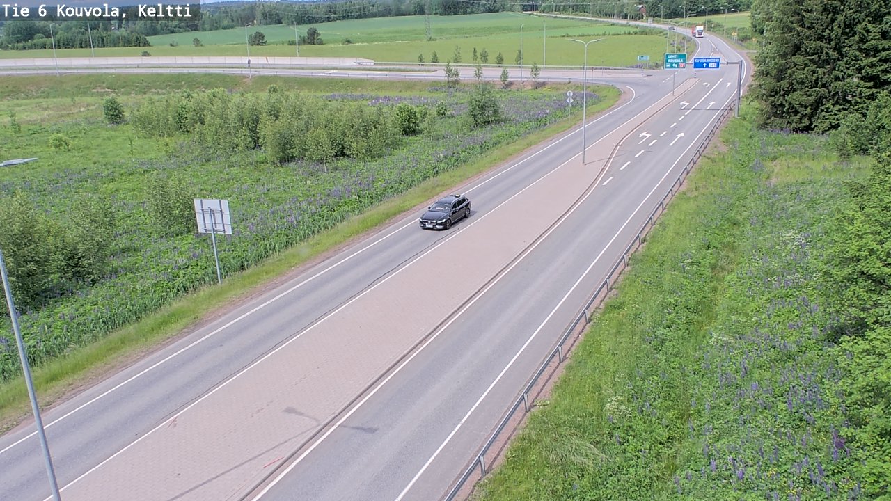 Kelikamerat Kuva Tie 6 Kouvola, Keltti, Kouvola, Kymenlaakso