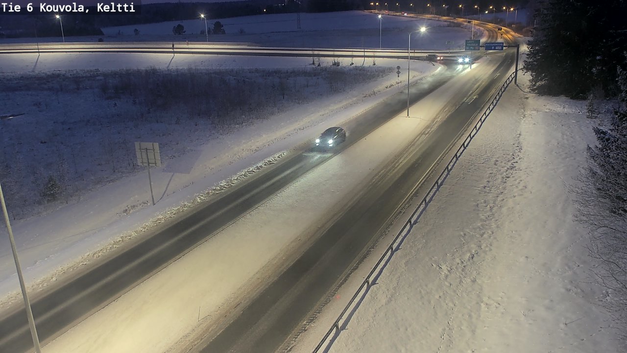 Weather Camera Image Road 6 Kouvola, Keltti, Kouvola, Kymenlaakso
