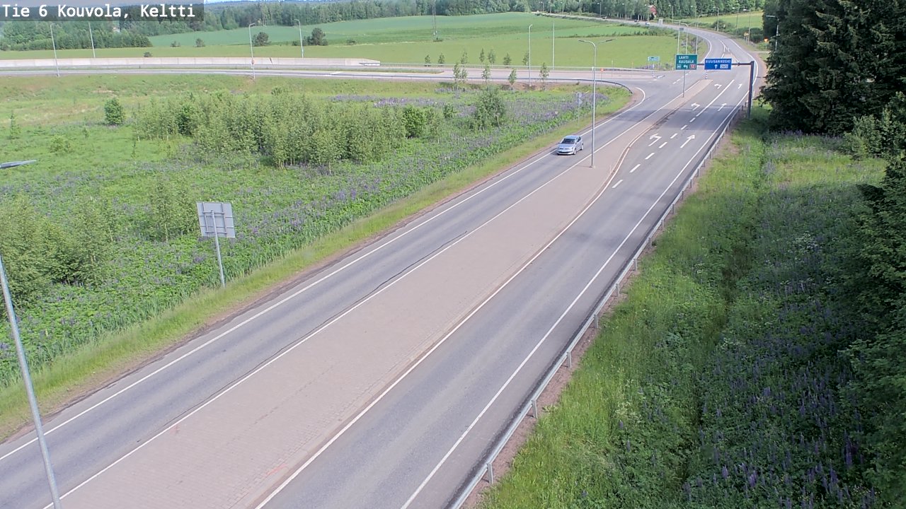 Kelikamerat Kuva Tie 6 Kouvola, Keltti, Kouvola, Kymenlaakso