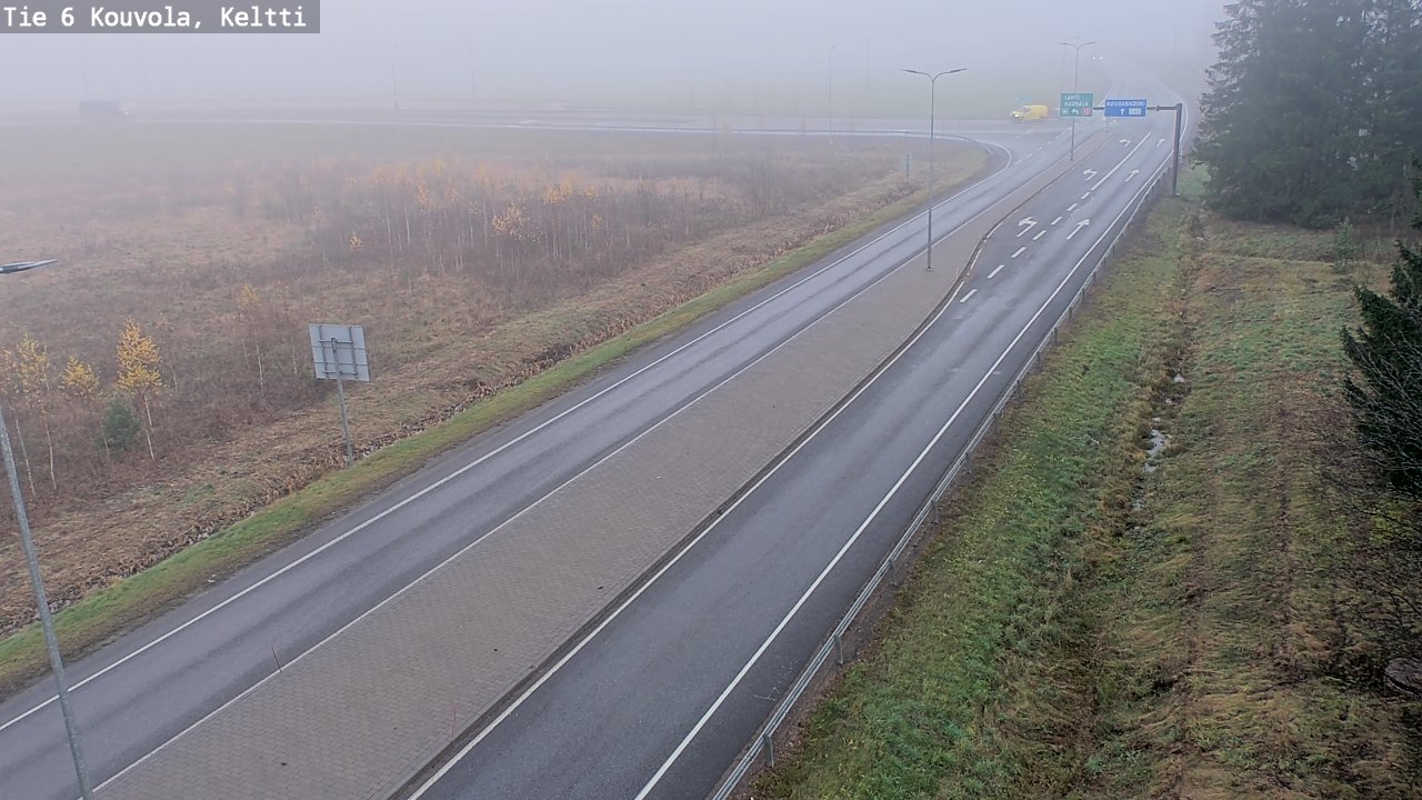 Kelikamerat Kuva Tie 6 Kouvola, Keltti, Kouvola, Kymenlaakso
