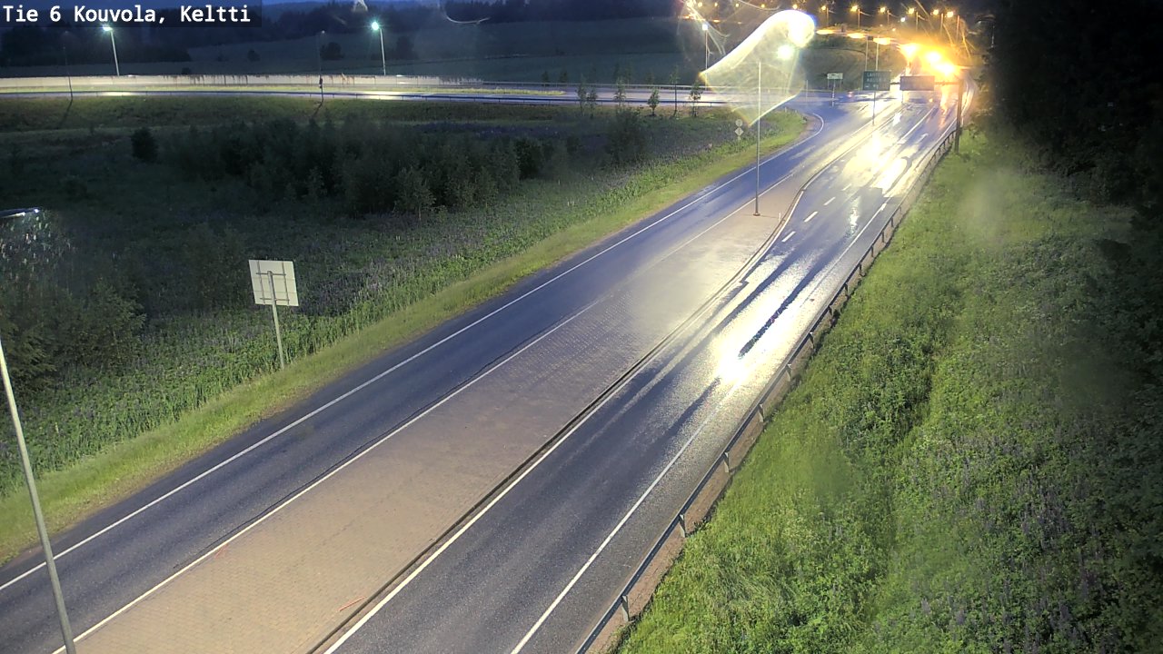 Kelikamerat Kuva Tie 6 Kouvola, Keltti, Kouvola, Kymenlaakso