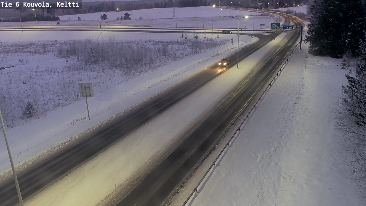 Kelikamerat Kuva Tie 6 Kouvola, Keltti, Kouvola, Kymenlaakso