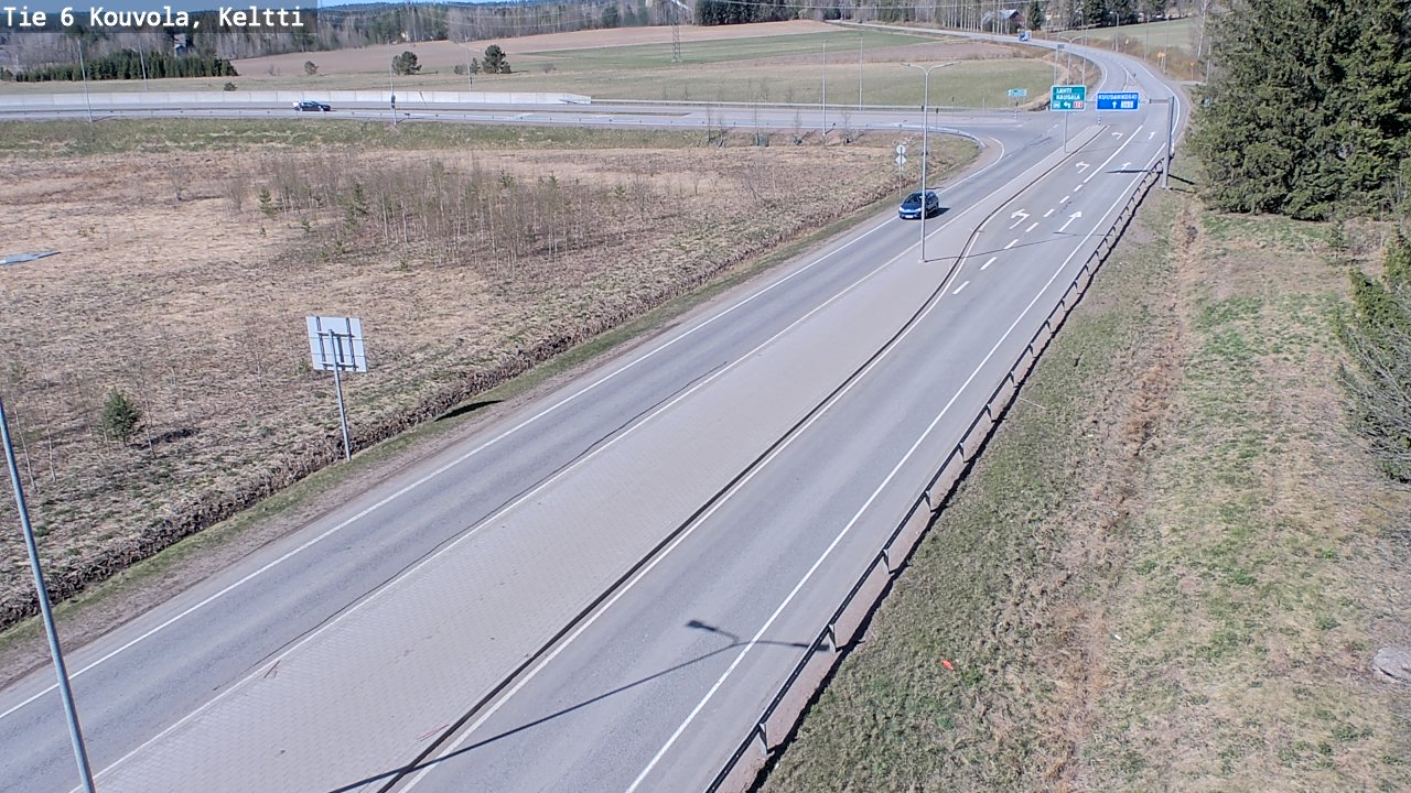 Kelikamerat Kuva Tie 6 Kouvola, Keltti, Kouvola, Kymenlaakso