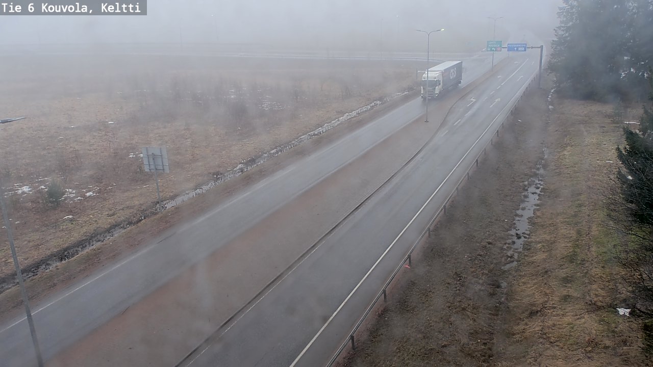 Kelikamerat Kuva Tie 6 Kouvola, Keltti, Kouvola, Kymenlaakso