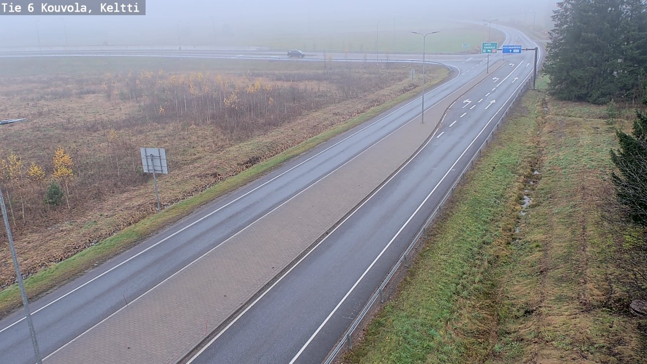 Kelikamerat Kuva Tie 6 Kouvola, Keltti, Kouvola, Kymenlaakso