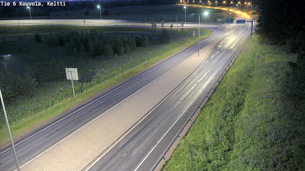 Kelikamerat Kuva Tie 6 Kouvola, Keltti, Kouvola, Kymenlaakso