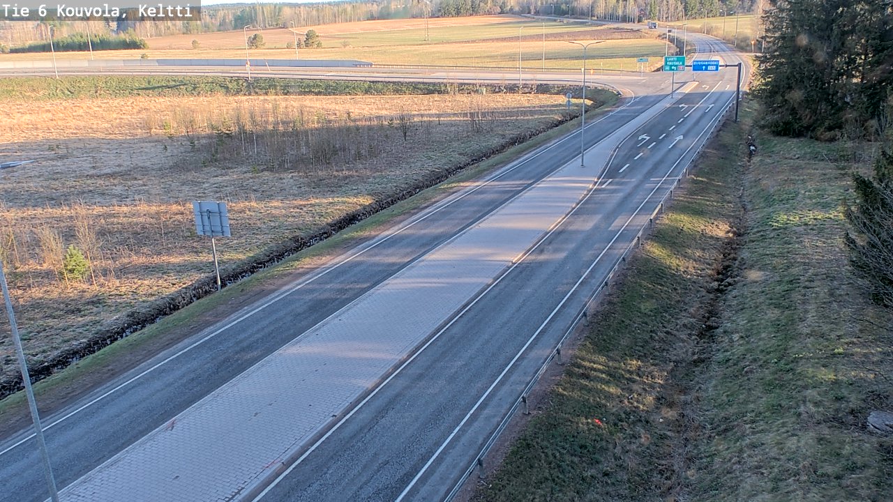 Kelikamerat Kuva Tie 6 Kouvola, Keltti, Kouvola, Kymenlaakso