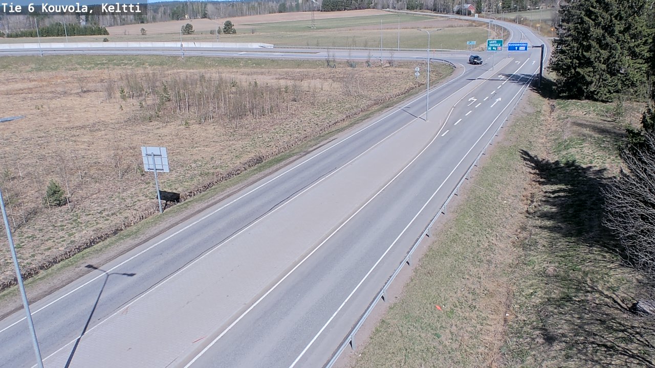 Kelikamerat Kuva Tie 6 Kouvola, Keltti, Kouvola, Kymenlaakso