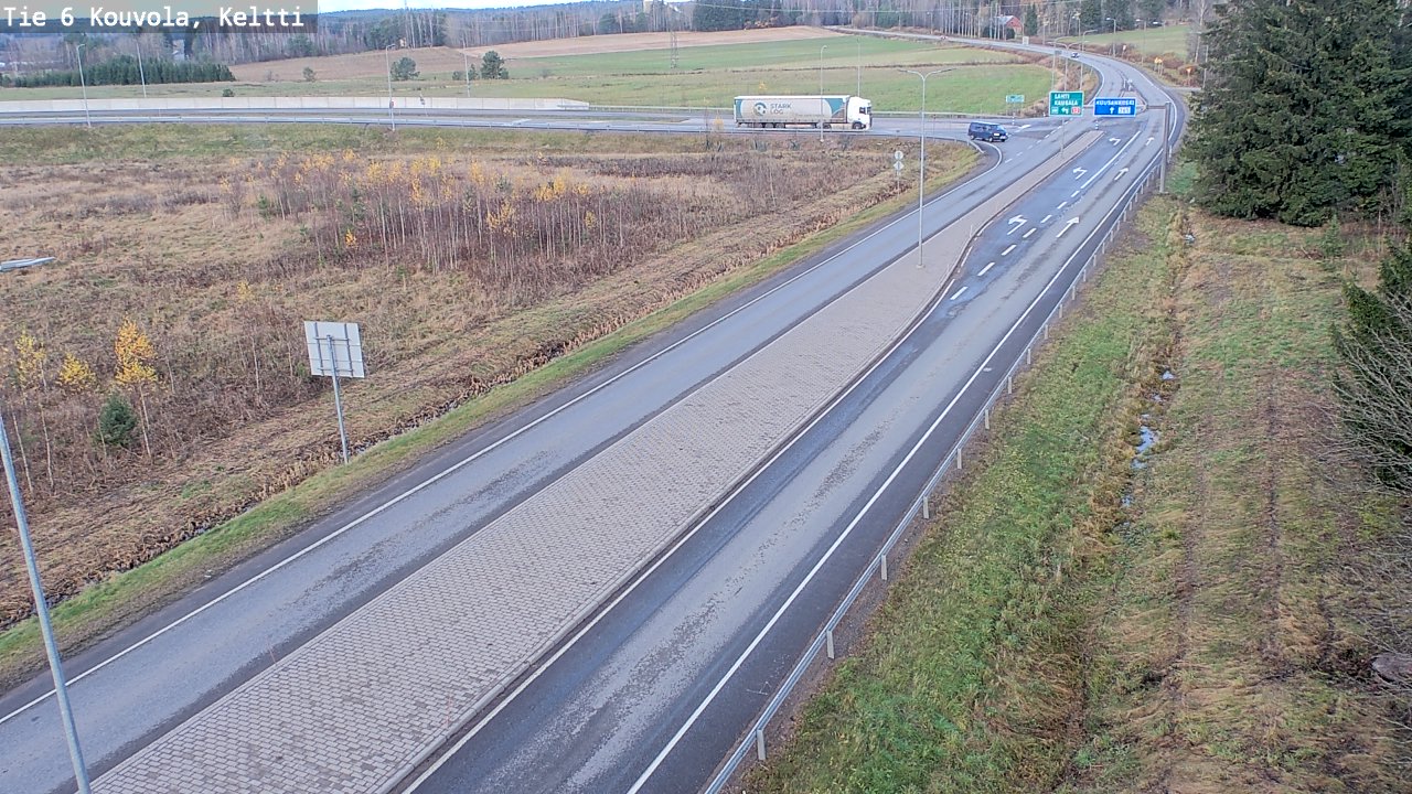 Kelikamerat Kuva Tie 6 Kouvola, Keltti, Kouvola, Kymenlaakso