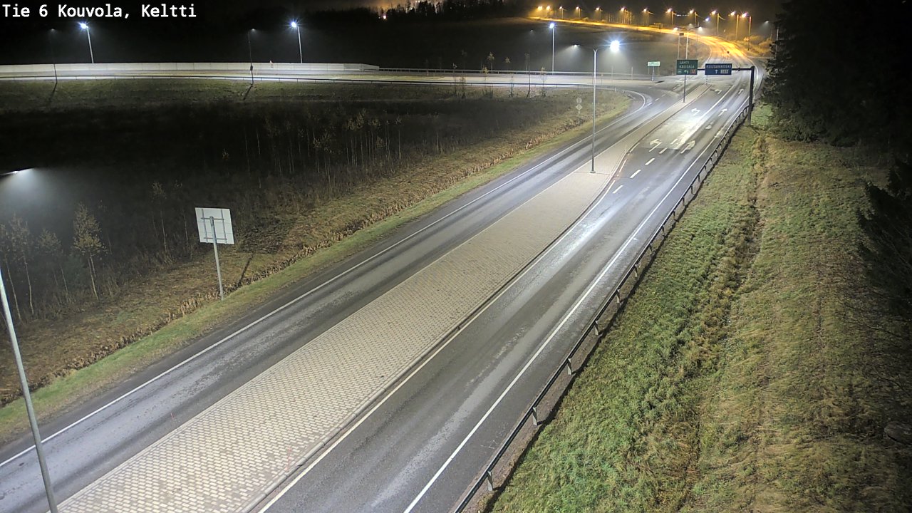 Kelikamerat Kuva Tie 6 Kouvola, Keltti, Kouvola, Kymenlaakso