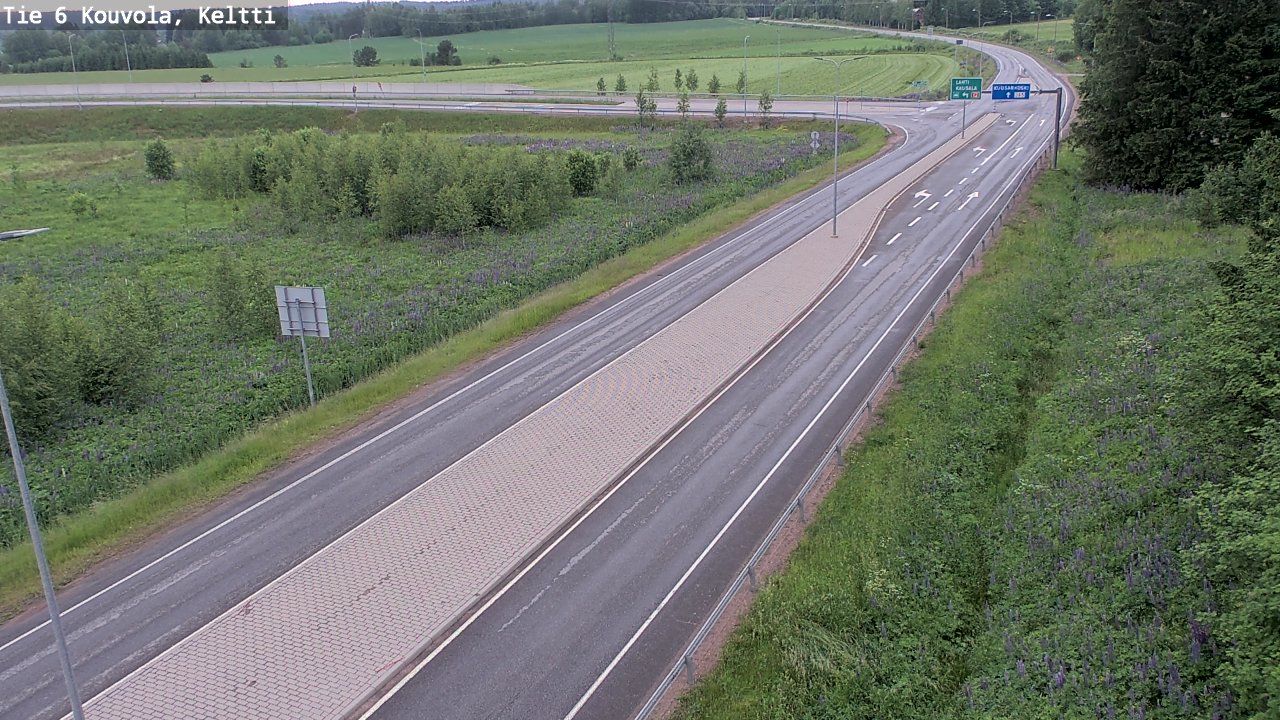 Kelikamerat Kuva Tie 6 Kouvola, Keltti, Kouvola, Kymenlaakso