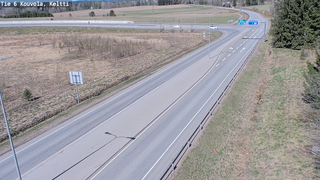 Kelikamerat Kuva Tie 6 Kouvola, Keltti, Kouvola, Kymenlaakso