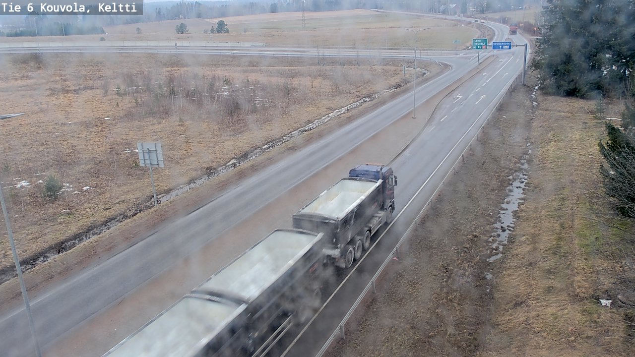 Weather Camera Image Road 6 Kouvola, Keltti, Kouvola, Kymenlaakso