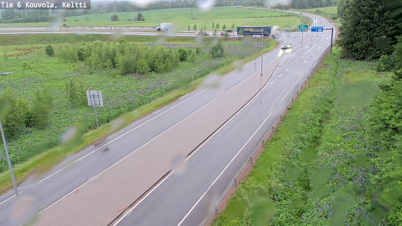 Kelikamerat Kuva Tie 6 Kouvola, Keltti, Kouvola, Kymenlaakso