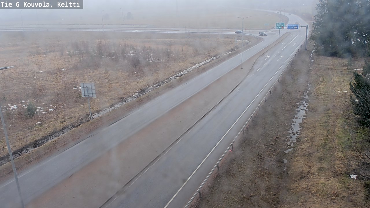 Kelikamerat Kuva Tie 6 Kouvola, Keltti, Kouvola, Kymenlaakso