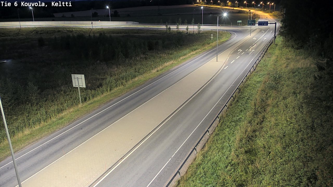 Kelikamerat Kuva Tie 6 Kouvola, Keltti, Kouvola, Kymenlaakso