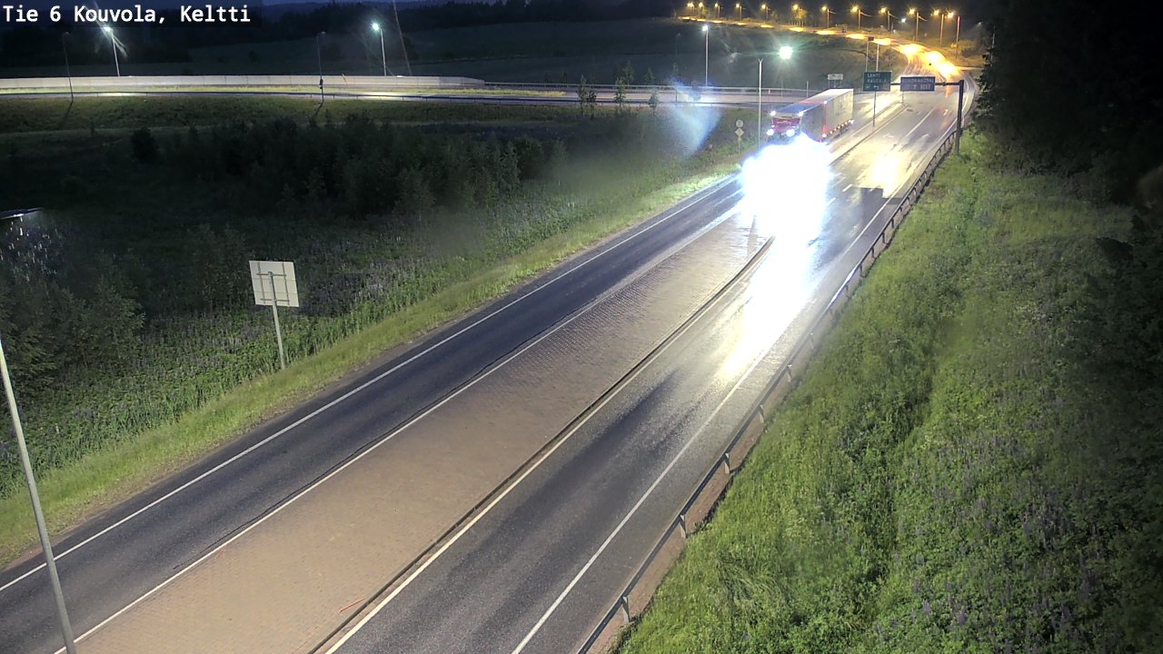 Kelikamerat Kuva Tie 6 Kouvola, Keltti, Kouvola, Kymenlaakso