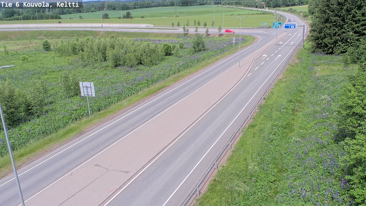 Kelikamerat Kuva Tie 6 Kouvola, Keltti, Kouvola, Kymenlaakso