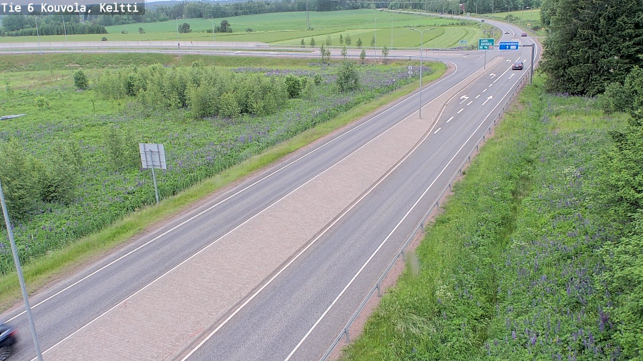 Kelikamerat Kuva Tie 6 Kouvola, Keltti, Kouvola, Kymenlaakso