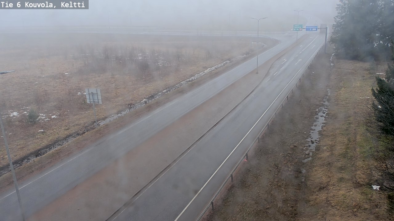 Kelikamerat Kuva Tie 6 Kouvola, Keltti, Kouvola, Kymenlaakso