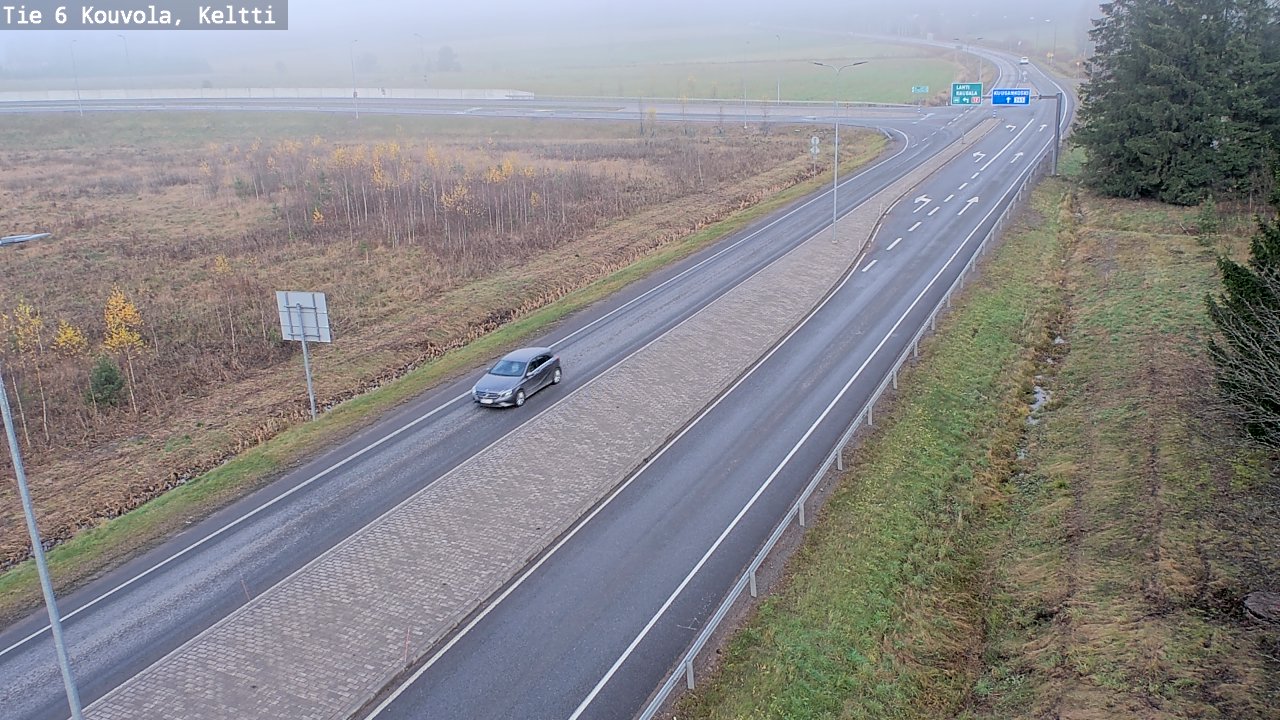 Kelikamerat Kuva Tie 6 Kouvola, Keltti, Kouvola, Kymenlaakso