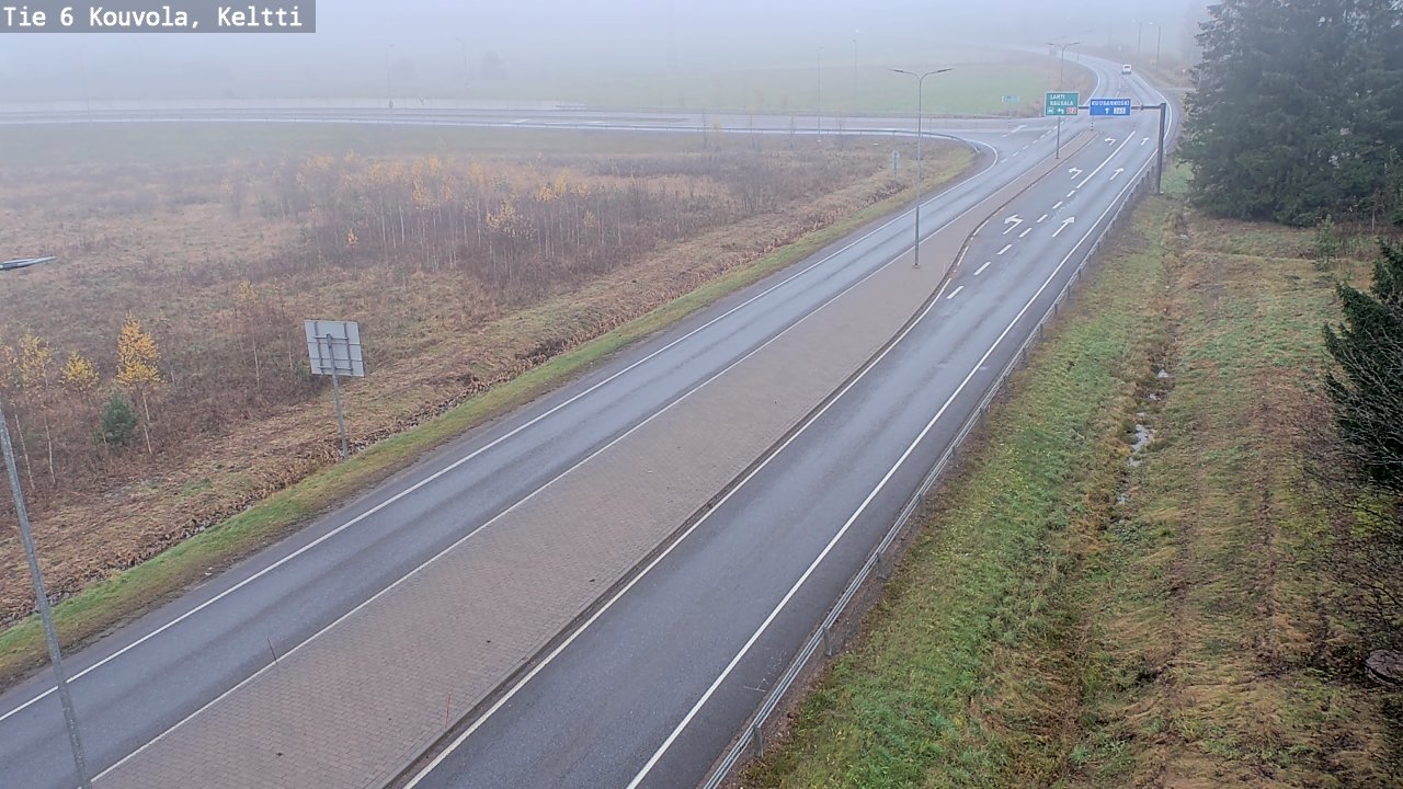 Kelikamerat Kuva Tie 6 Kouvola, Keltti, Kouvola, Kymenlaakso