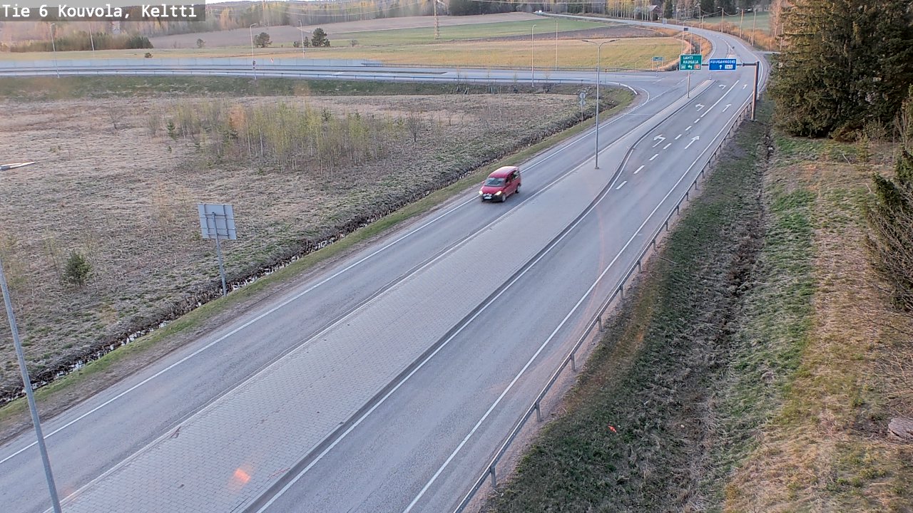 Kelikamerat Kuva Tie 6 Kouvola, Keltti, Kouvola, Kymenlaakso