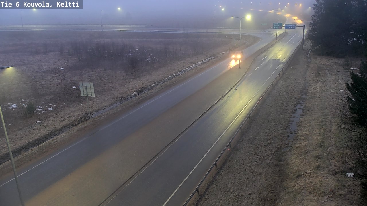 Kelikamerat Kuva Tie 6 Kouvola, Keltti, Kouvola, Kymenlaakso