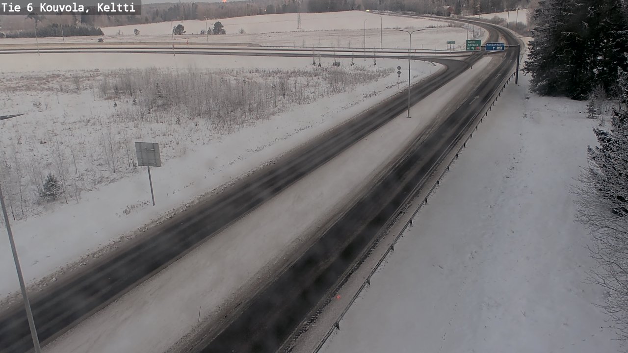 Kelikamerat Kuva Tie 6 Kouvola, Keltti, Kouvola, Kymenlaakso