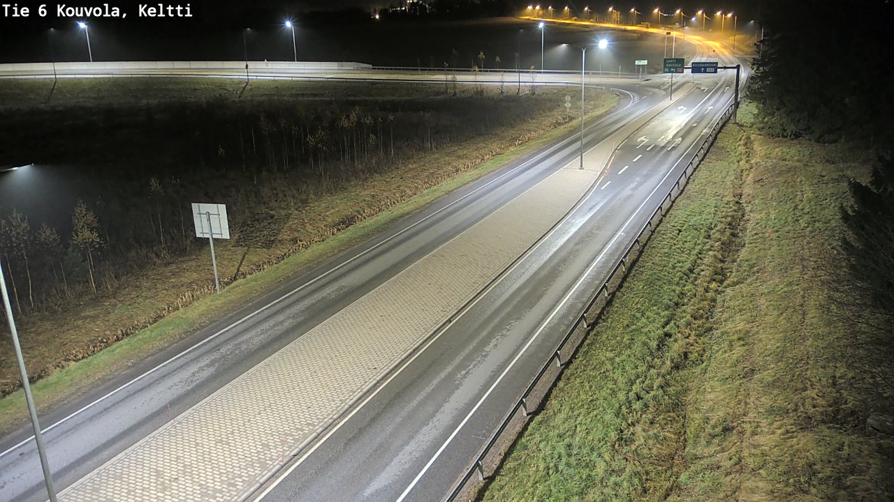 Kelikamerat Kuva Tie 6 Kouvola, Keltti, Kouvola, Kymenlaakso