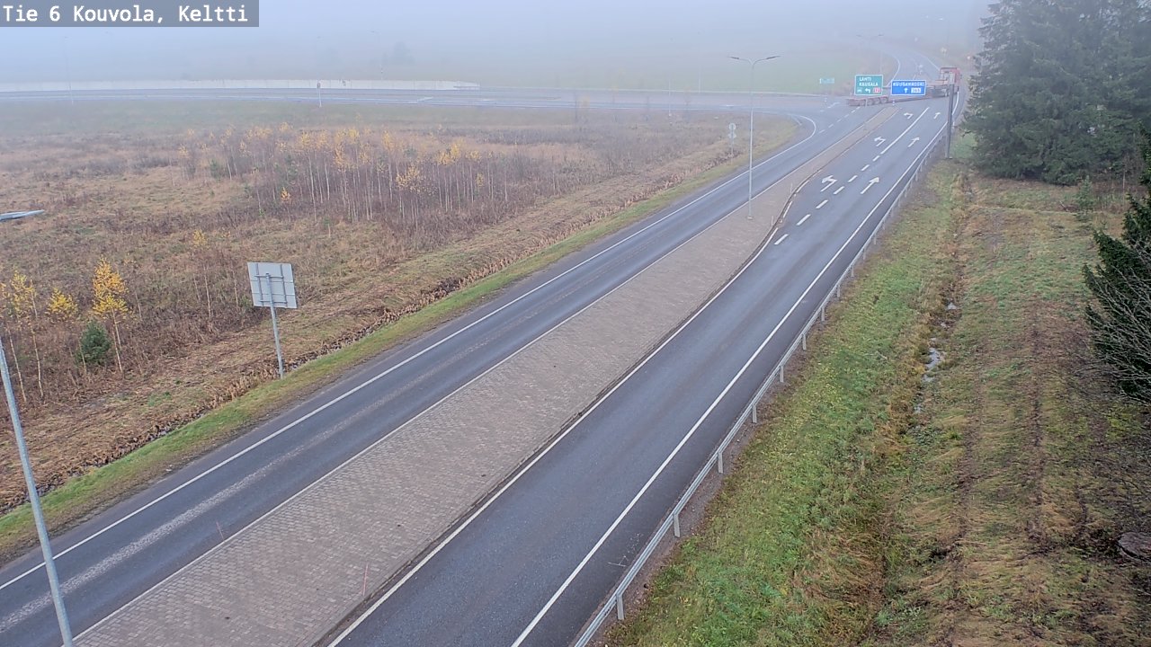 Kelikamerat Kuva Tie 6 Kouvola, Keltti, Kouvola, Kymenlaakso