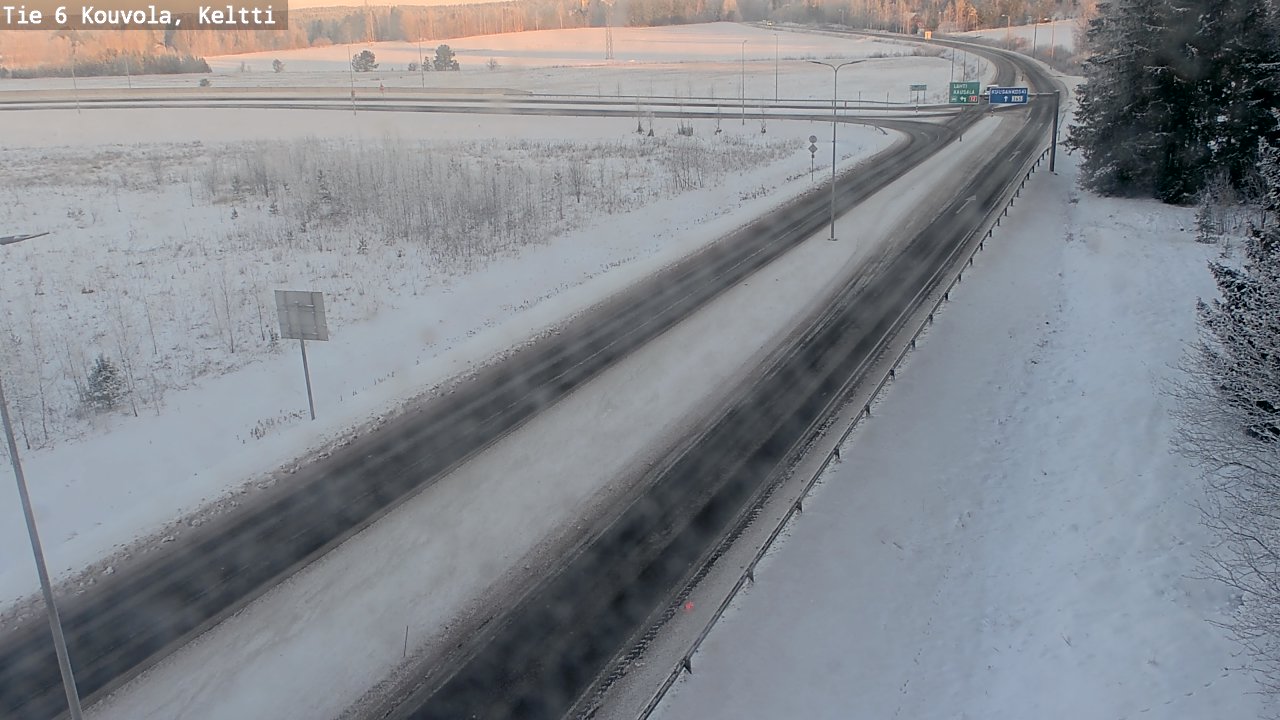 Kelikamerat Kuva Tie 6 Kouvola, Keltti, Kouvola, Kymenlaakso