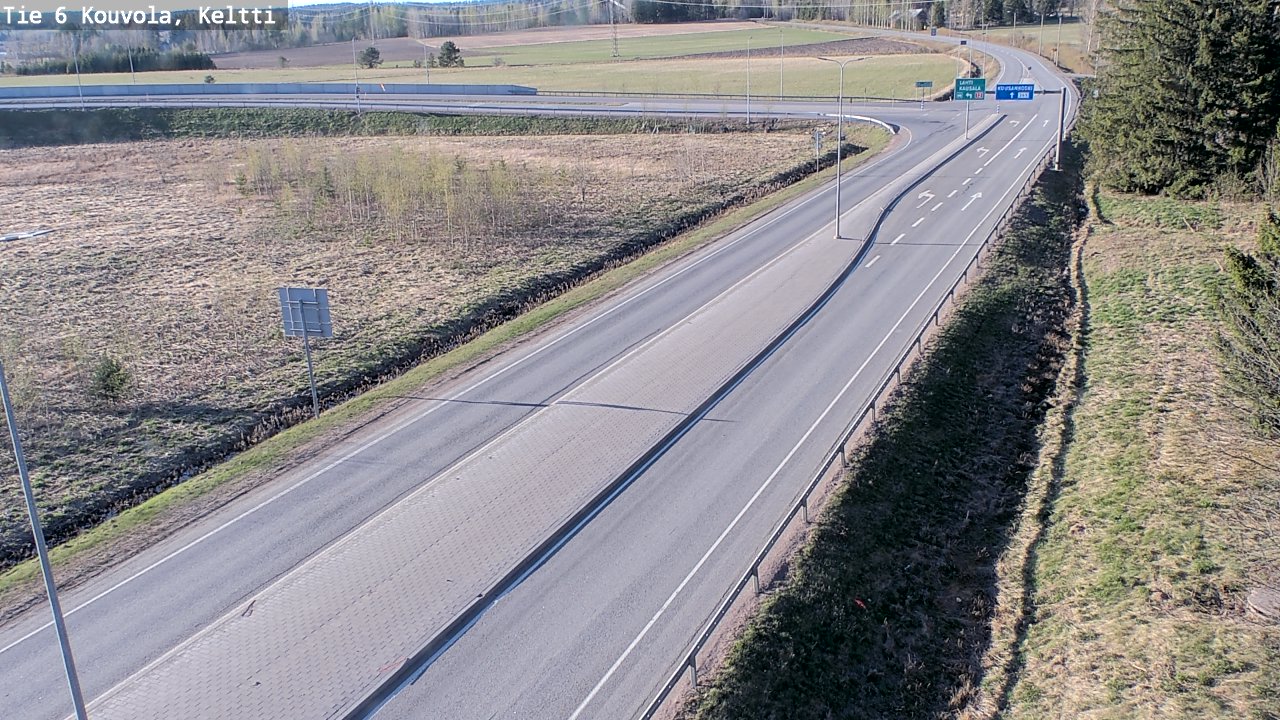 Kelikamerat Kuva Tie 6 Kouvola, Keltti, Kouvola, Kymenlaakso