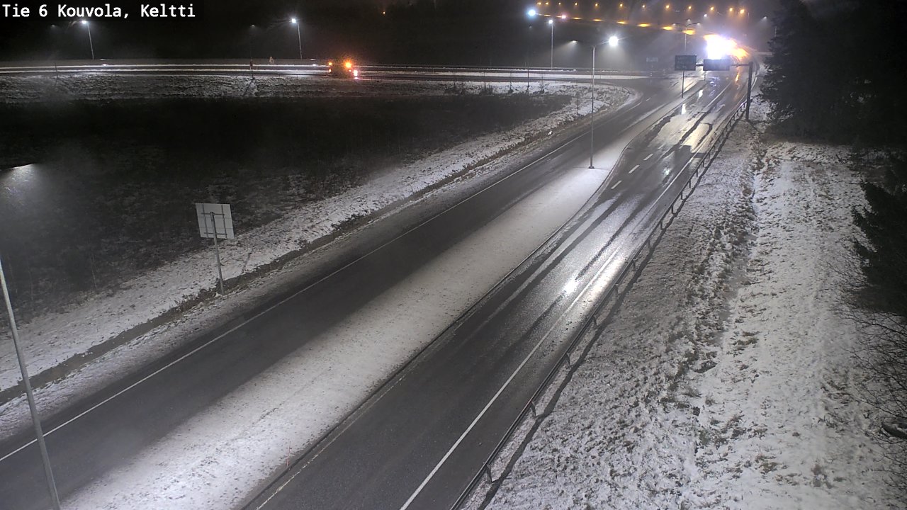 Weather Camera Image Väg 6 Kouvola,  Keltti, Kouvola, Kymenlaakso