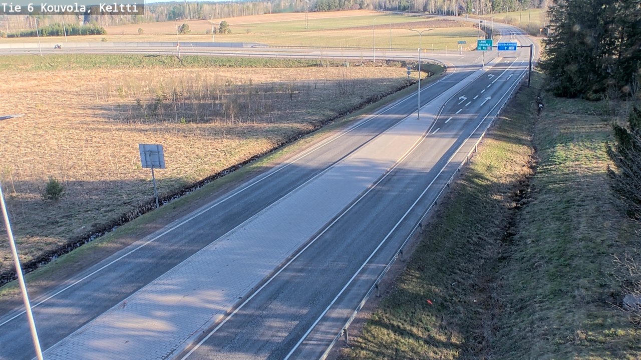 Kelikamerat Kuva Tie 6 Kouvola, Keltti, Kouvola, Kymenlaakso