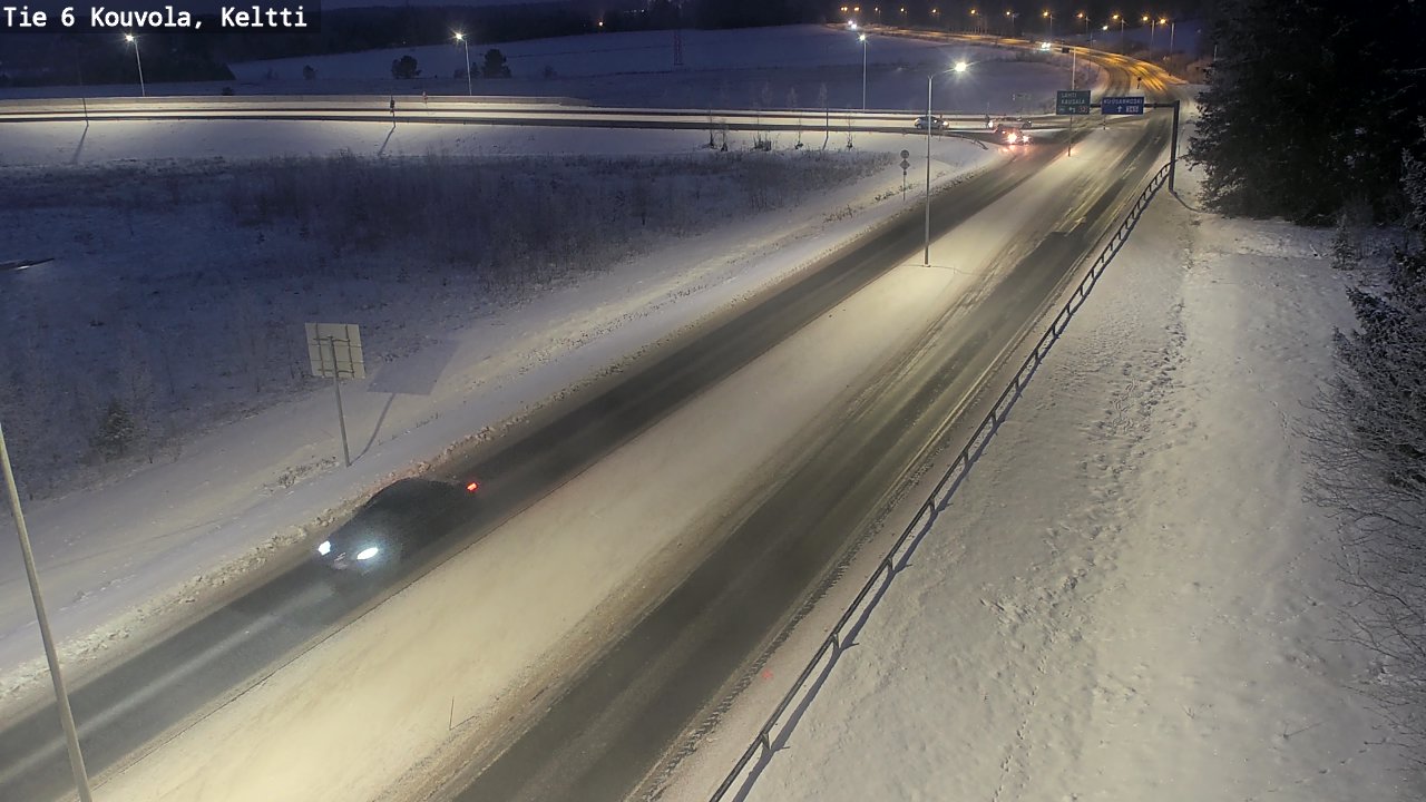 Kelikamerat Kuva Tie 6 Kouvola, Keltti, Kouvola, Kymenlaakso