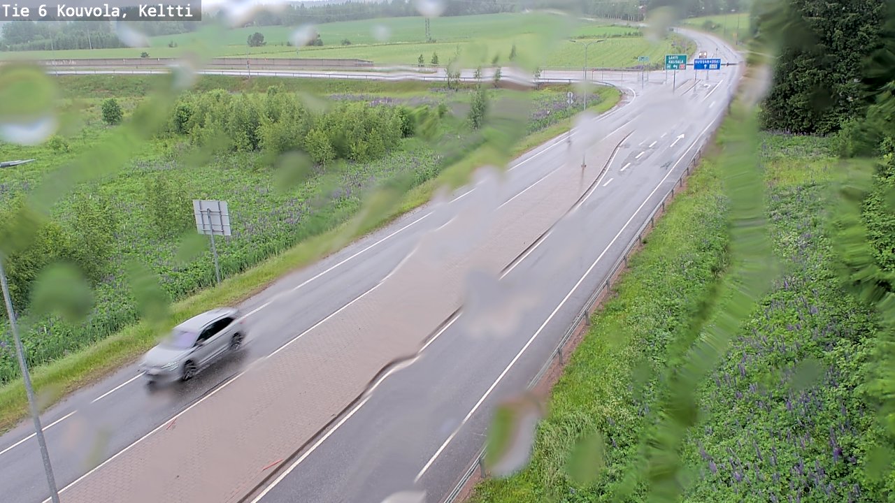 Weather Camera Image Road 6 Kouvola, Keltti, Kouvola, Kymenlaakso